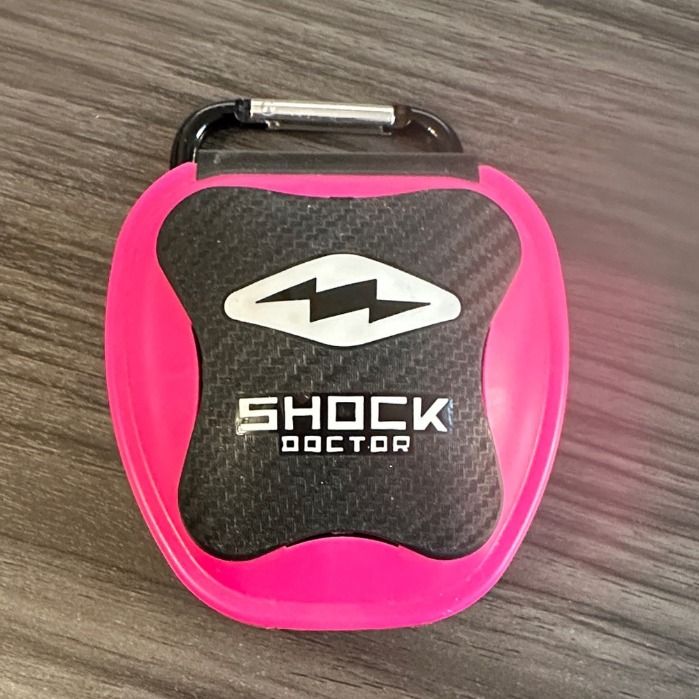 Shock Doctor Pink and Black Case